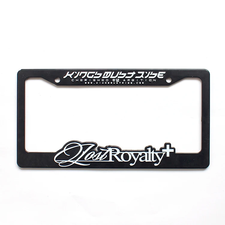
Jutien Customize North America USA Size Plastic ABS License Plate Frame  (62042105127)