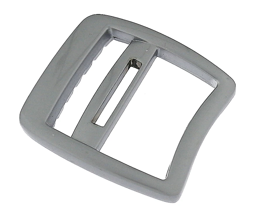 38mm New Good Design Braided Fabric Chastity Double D Ring Canvas Belt Buckle for Outdoor