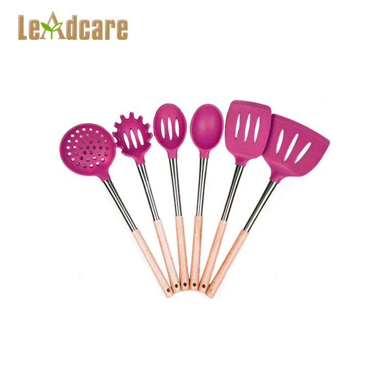 Hot Selling On Line Good Sell Silicone Kitchen Utensils Heat Resistant Cooking Utensil Set /Cookware Spatula Set