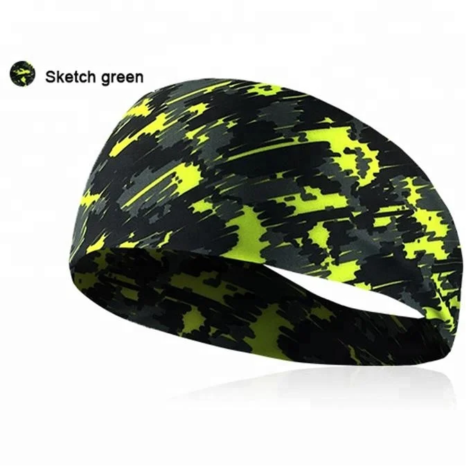 Recently Added Sports Head Sweatband Fitness Headscarf Yoga Running Headband