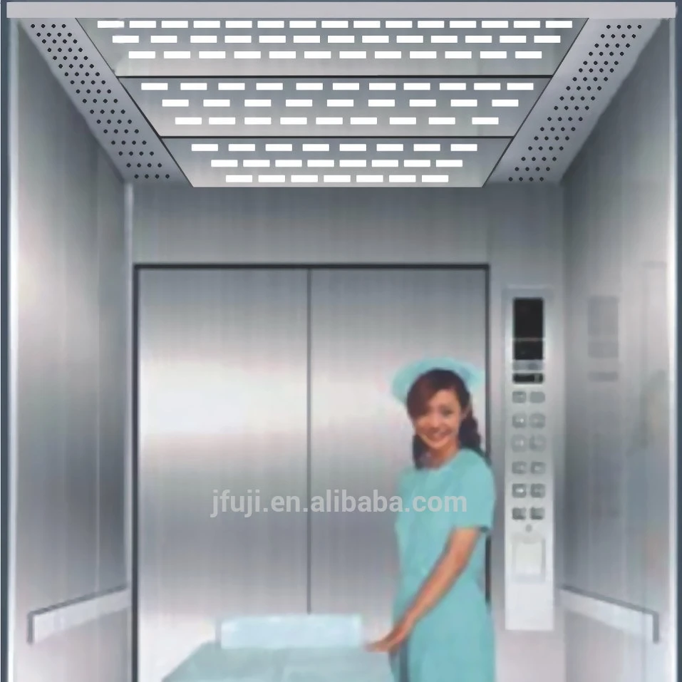 1600-2000KG Medical Service Lift Bed Elevator Hospital Elevator