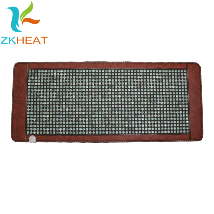 Far infrar heat therapi heal jade mat hot stone massage set
