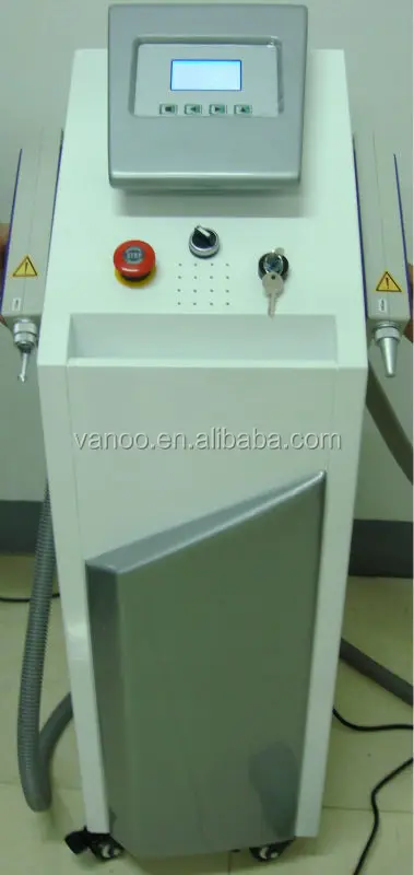 Portable tattoo removal/eyebrow removal/age spot removal machine q switch nd yag laser