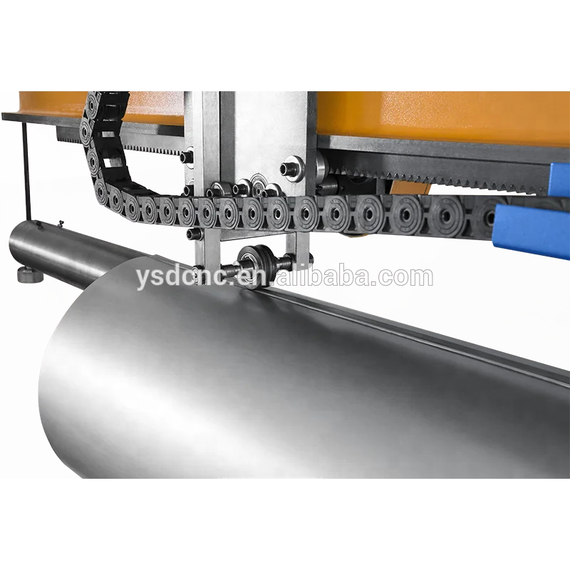 YSDCNC circular pipe ventilation HAVC round duct seam closer machine