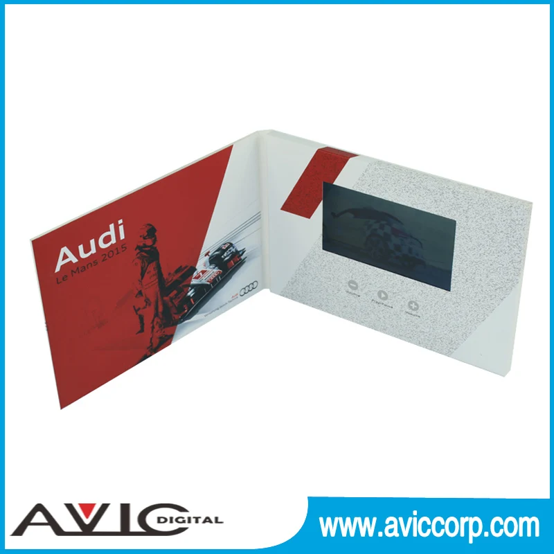 Promotion High Quality sex avi xxx video card brochure