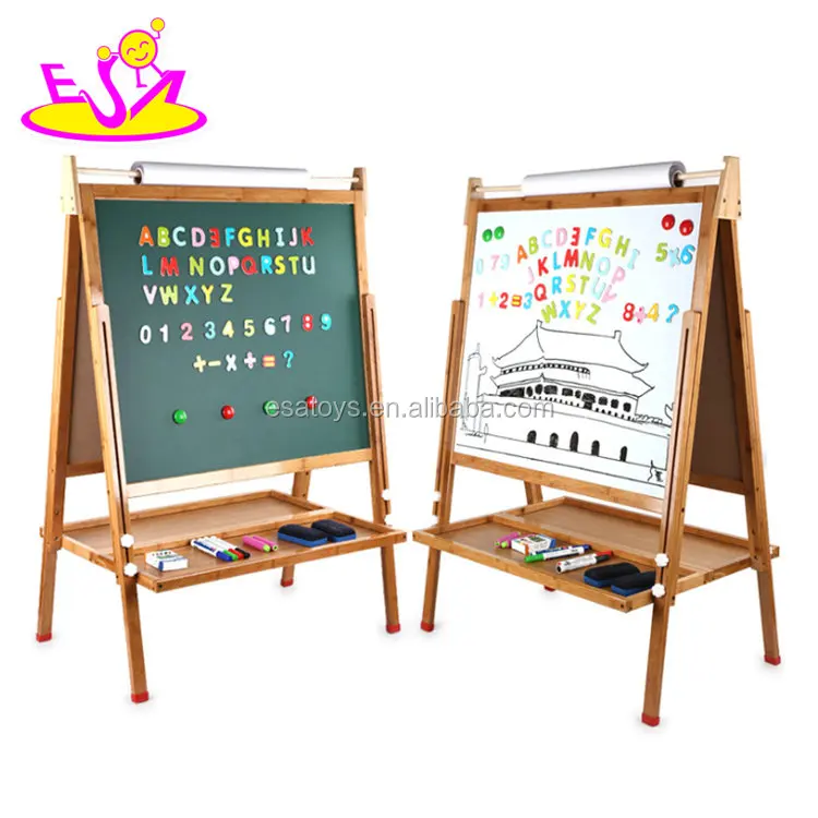 Customize educational toys wooden magnetic writing board for kids W12B114