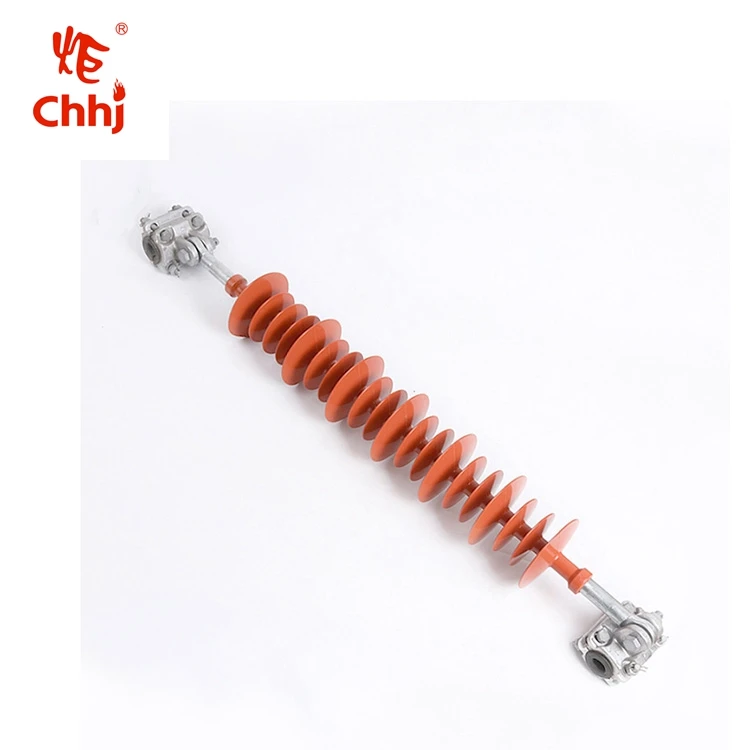 Подвесной полимерный изолятор втулка 33kv длинный стержень высокого качества