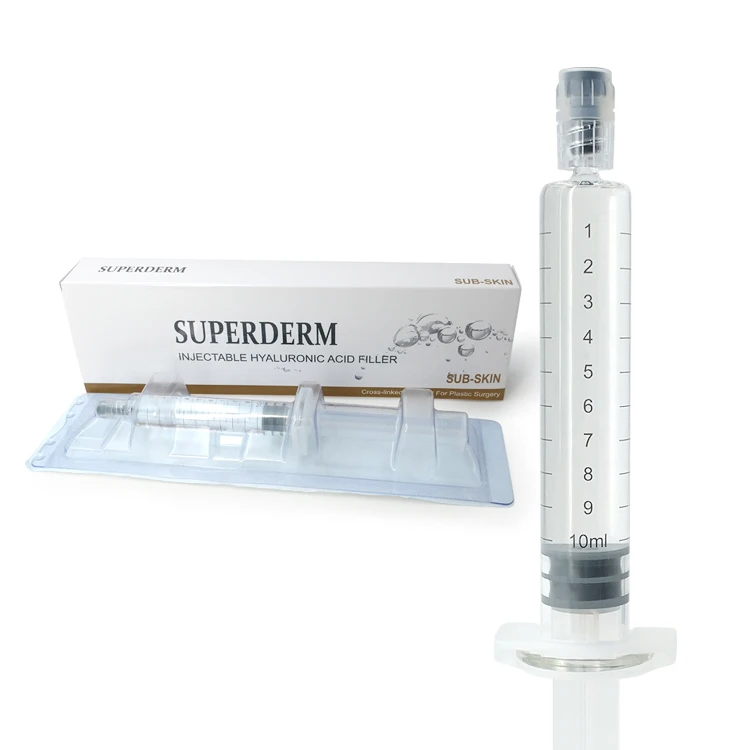 
SUPERDERM sub-q 10ml dermal filler hyaluronic acid gel for breast injection 