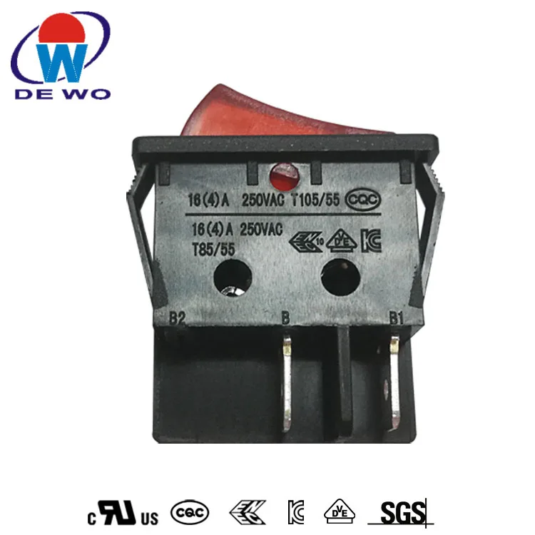 Kcd2 вкл/выкл 1e4 t125 проводка 15 а 12 В переключатель с подсветкой