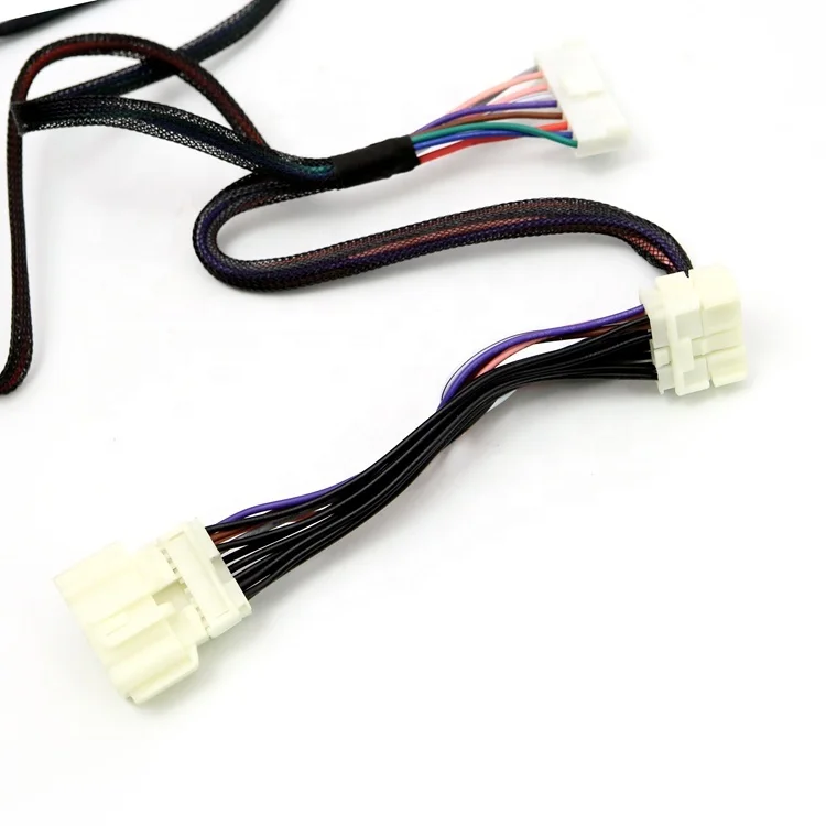 Custom Automotive Rear view mirror Connector wire harness assembly for Honda BRV car