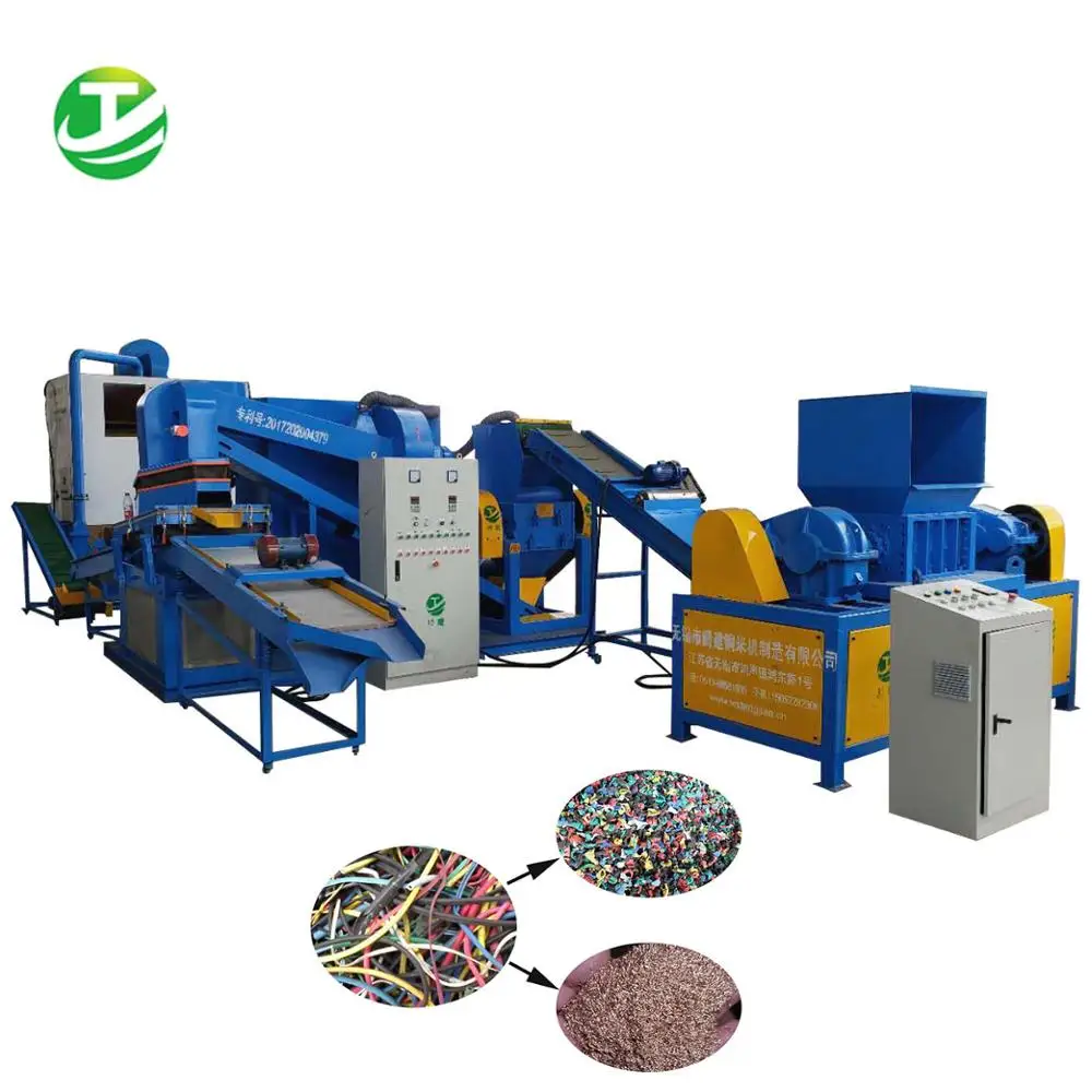 New type waste copper cable wire recycling machine OR copper separator equipment in China
