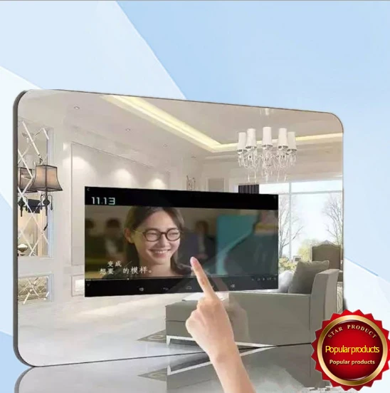 Smart Magic mirror Wall Mounted All In One PC Wifi Digital HD LCD Touch Display Magic Mirror Photo Booth