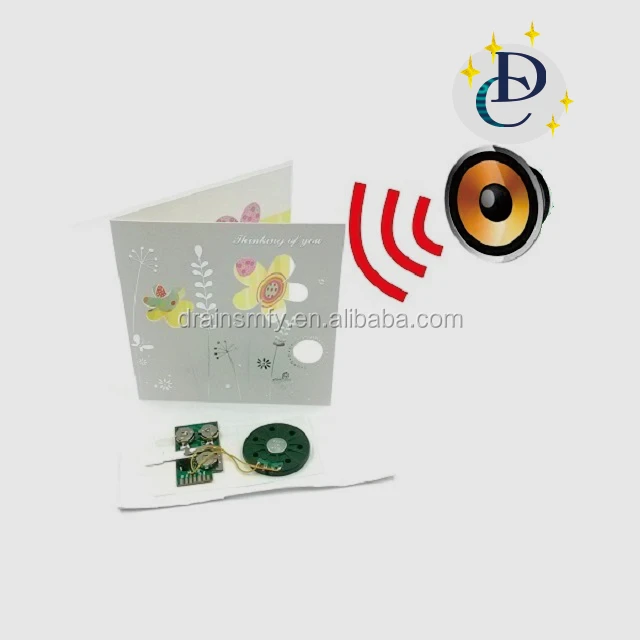 Programmable musical chips for greeting card