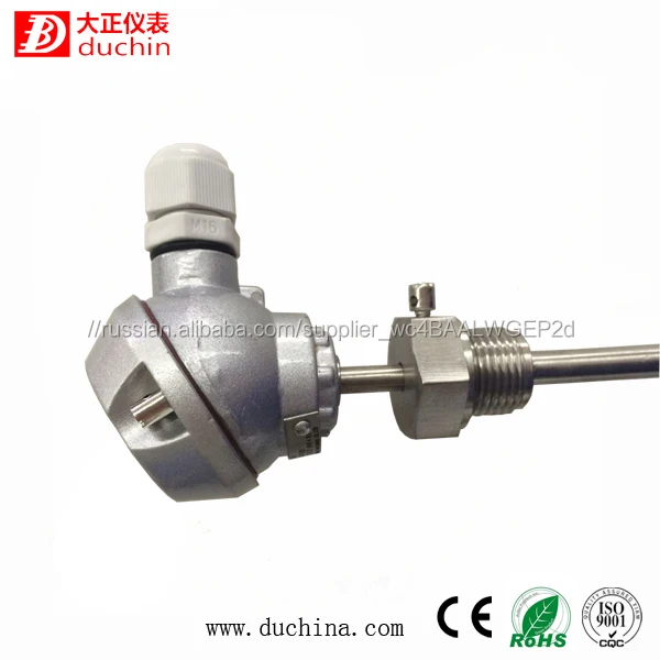 PL type pt1000 sensors for DN150 heat meters