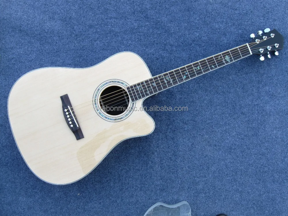 Weifang Rebon 41 inch DC-78 spruce&rosewood acoustic guitar