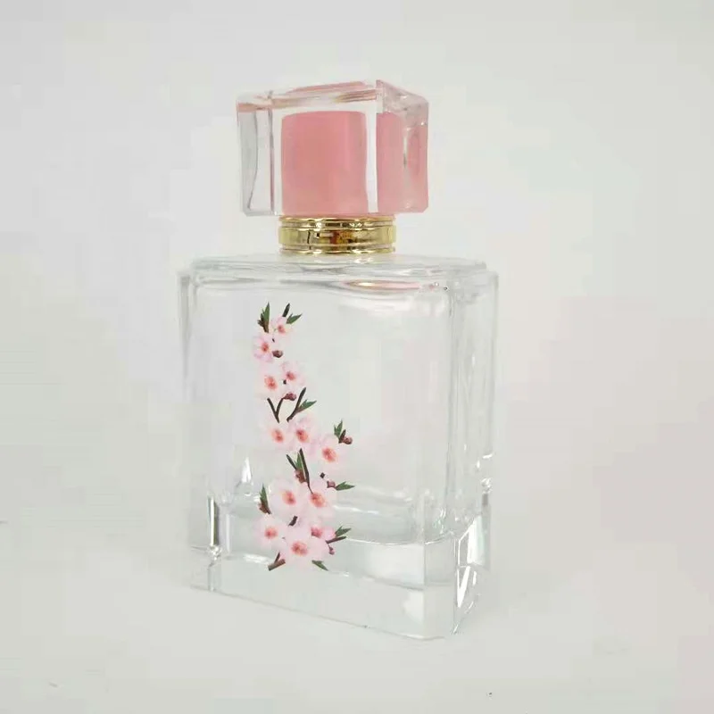 Men shape 100ml glass empty bulk perfume bottles for sale