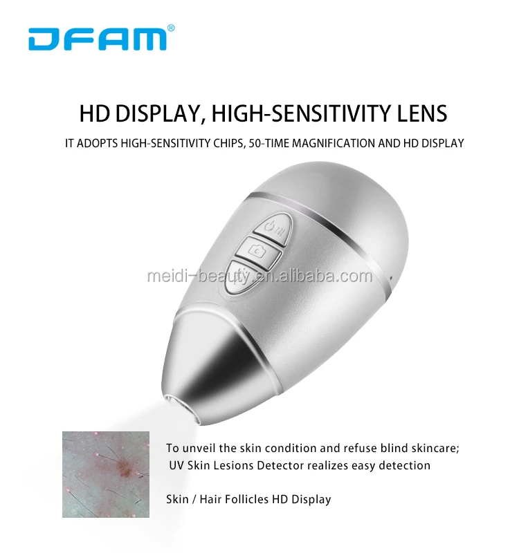 DFAM brand digital Iriscope Eye skin and hair analyzer 3 in 1 iris scanner