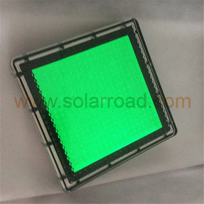 SOLARROAD RS-302 Transparent PC LED Garden Light Solar Brick