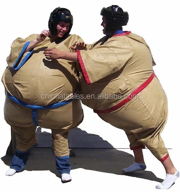 Adult Inflatable Sumo Suits/ inflatable sports games Wrestler Costume Rental