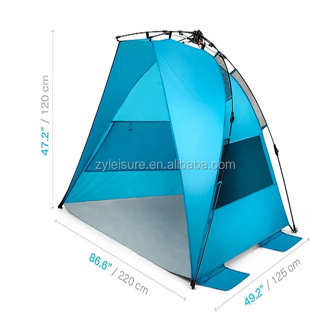 
automatic beach sun shade folding sun shelter instant shade shack outdoor camping playhouse camping shower tent 