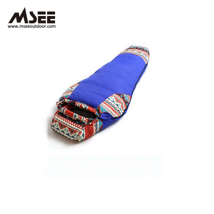 MSEE China National Style Outdoor Price winter down giant goose sleeping bag