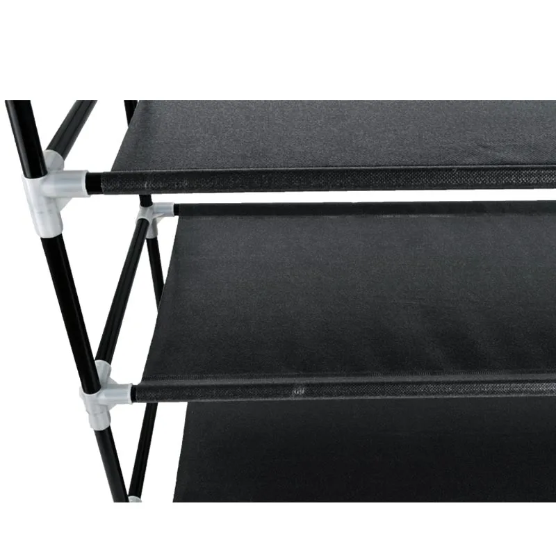 
China product 6 tiers cheap slide out corner plastic detachable portable sports shoe rack 