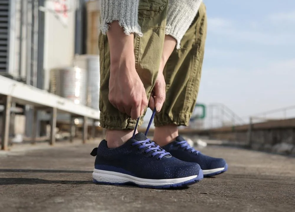 Shock Resistant Outdoor Active Footwear Protection Heavy Duty Walking Sneaker Factory Safety Shoes Sport