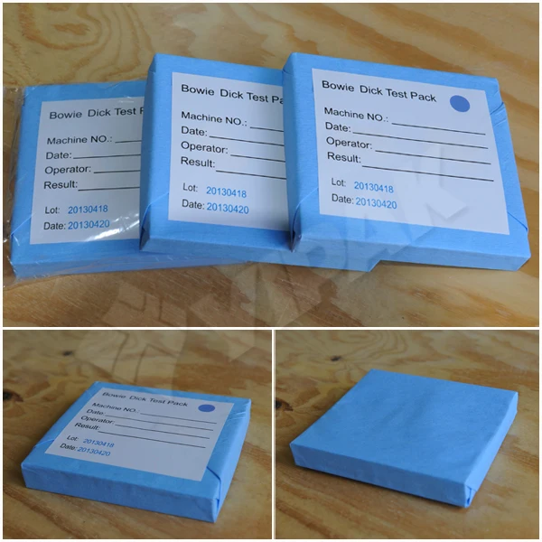Bowie Dick Test Pack B-D Test