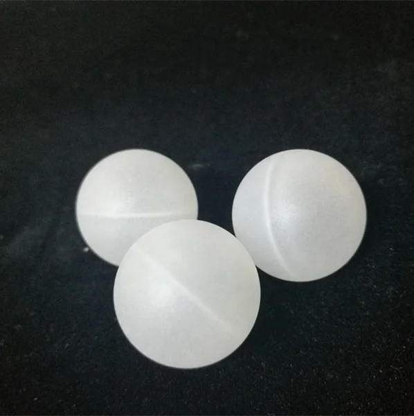 Bulk 1 inch 25.4mm 35.56mm PP polypropylene hollow plastic floating balls for deodorant roll on ball