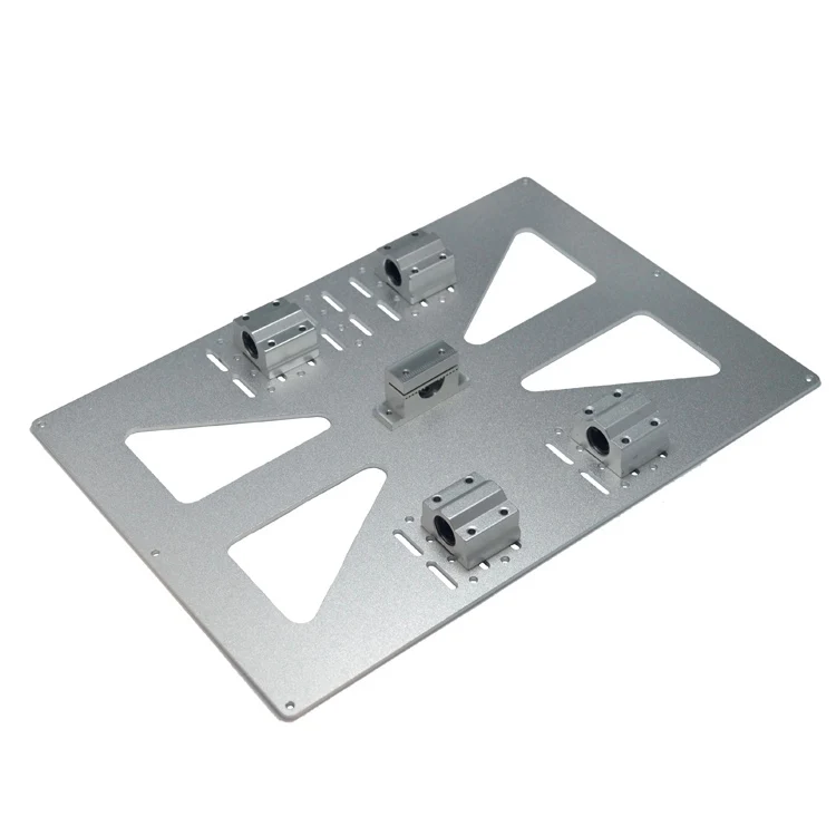 GIULY Prusa i3 Update version Large Size XL Aluminum Extended 300x200mm Y Carriage Plate for RepRap 3D Printer