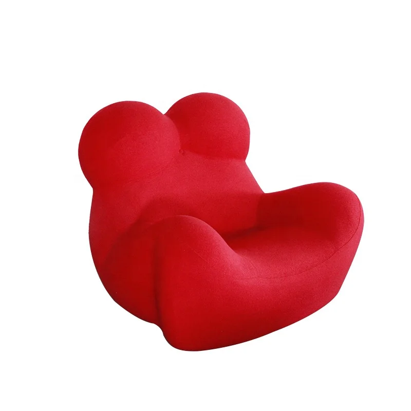 
Modern living room lounge chair B&B Italia UPJ Junior Armchair 