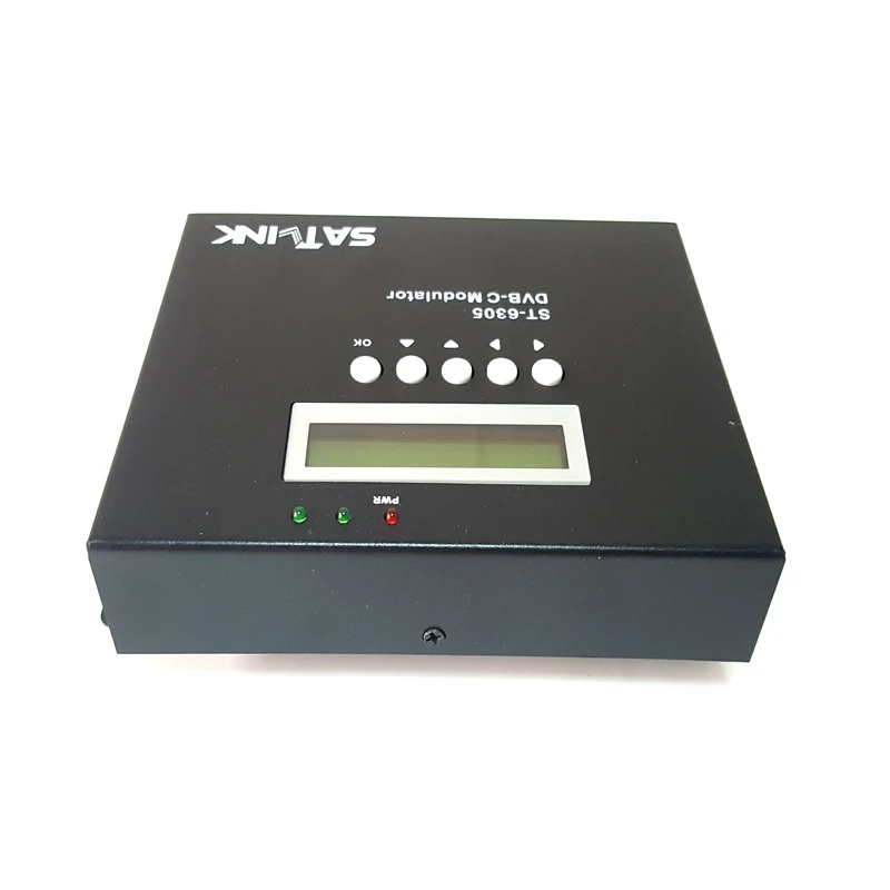 Оригинальный Satlink ST-6305 DVB-C модулятор SET TOP BOX спутниковый ресивер COFDM модулятор DVB-T