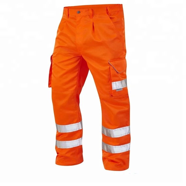 TC and cotton bleach resistant cargo work pants Workwear construction pants