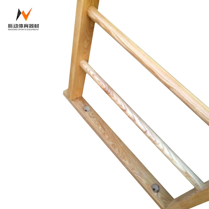 High quality Manchurian ash wood wall bars gym ladder