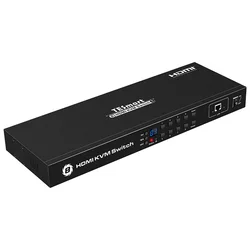 Modern Classic 4K 8 Port HDMI KVM Switch with USB2.0 RS232