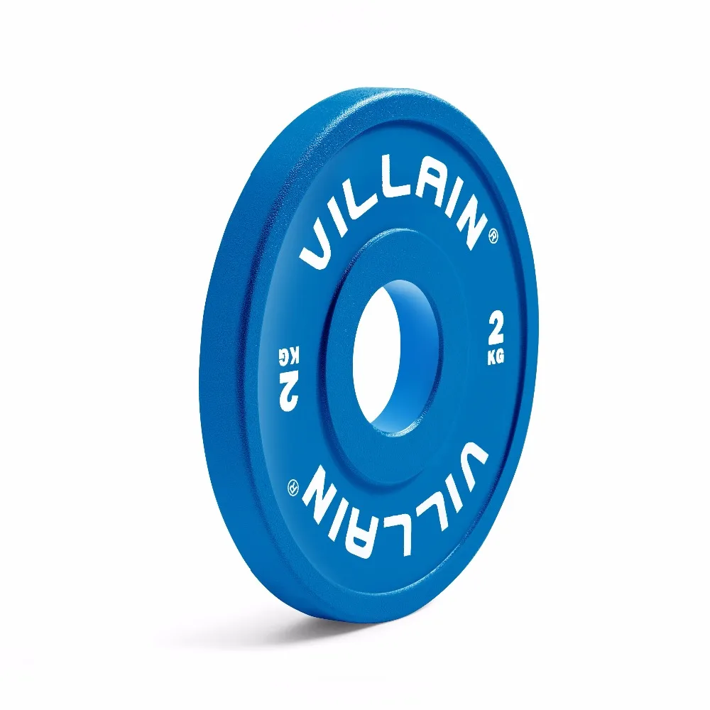 New Design Villain Weight Plates Colorful KG Change Bumper Plates