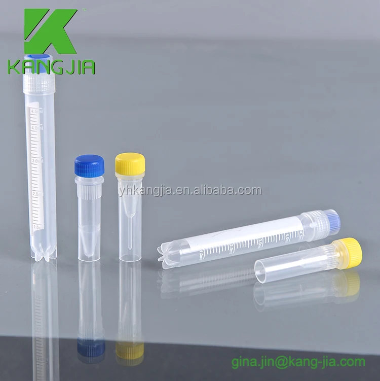 1~1.5ml Plastic Freezing CryoTube with Self-Bolt