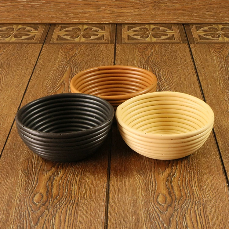 Round /oval Shape PP Rattan Plastic  Proofing Basket