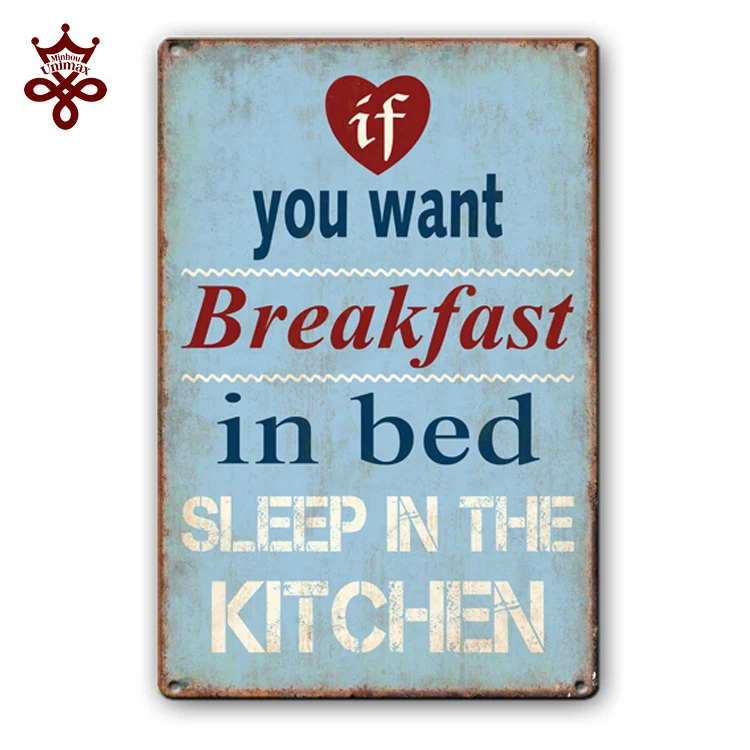 
Cheap wall decorative plaque funny shabby chic tin sign 20X30CM rusty souvenir metal signs 