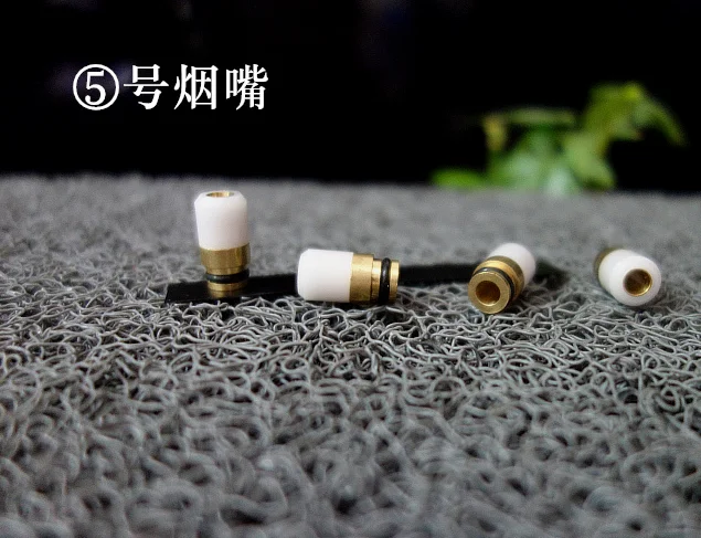 E Cigarette Glass+Resin Drip Tips 510 Mouthpiece for CE4 Mini Protank E Cig Tanks Vaporizer Accessories Drip Tip 50pcs