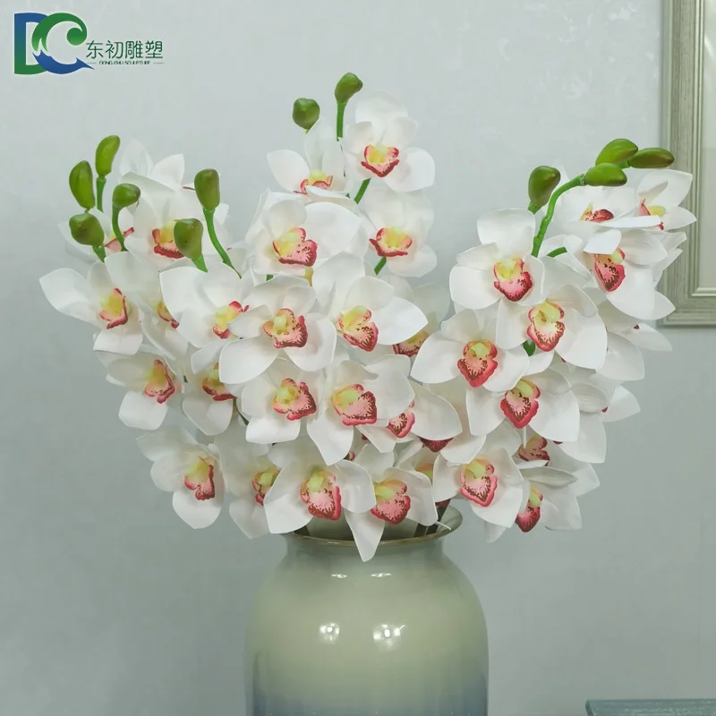 Artificial flowers for sale indoor decor wedding silk flowers orchids artificial flowers
