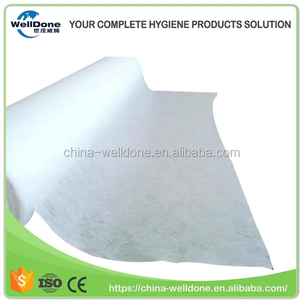 Hydrophilic nonwoven fabric cloth for baby diaper sanitary napkin