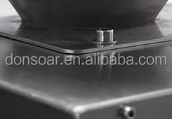 
High quality Gravity fall metal detector/separator price for food, plastic manufacturer 