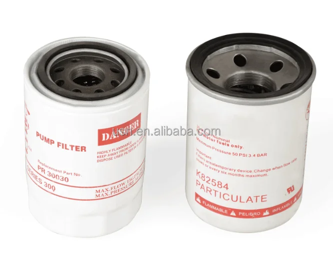 One Time Use Fuel Filter for Dispenser