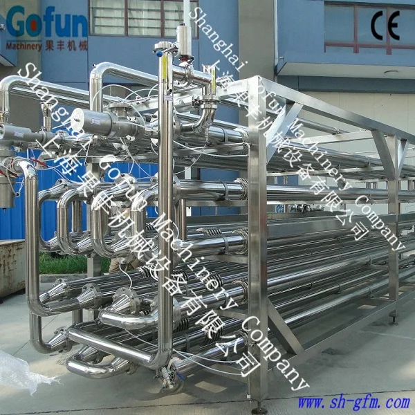 the профессиональный поставщик для фруктов сок uht стерилизации завод