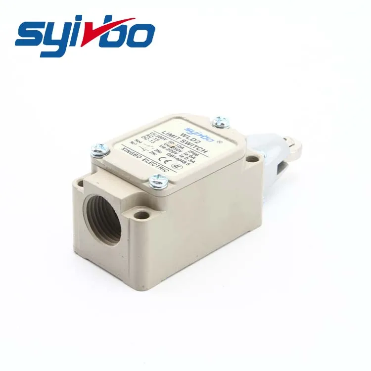 XINGBO  Double-circuit stainless steel roller plunger aluminum limit switch for gate opener/push button for slot machine