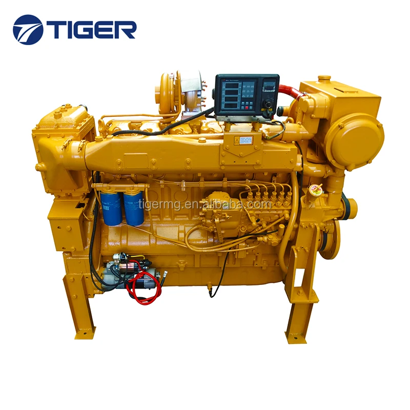 Weichai WP12C400-18 400hp 300kw marine propulsion diesel engine