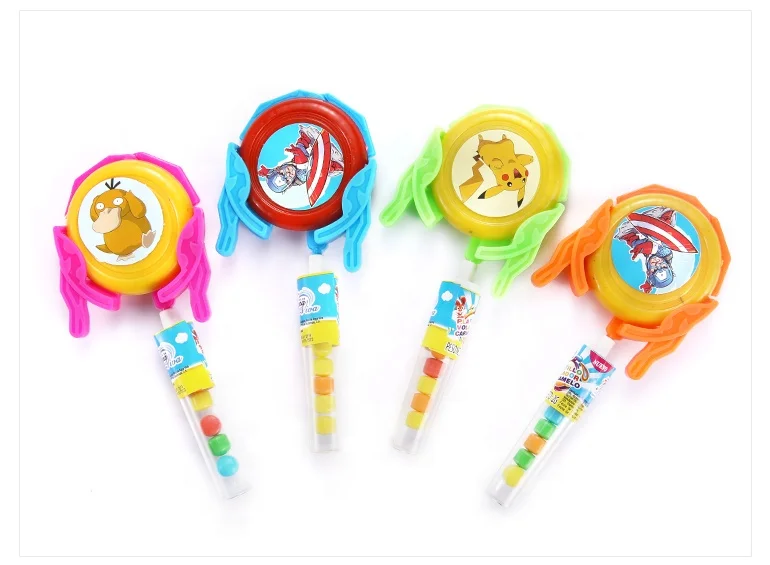 chinese hard candy interesting UFO model plastic flying toy candy for kids