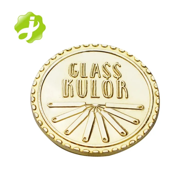 Custom plastic 1 & 2 euro coins for memmorative souvenir