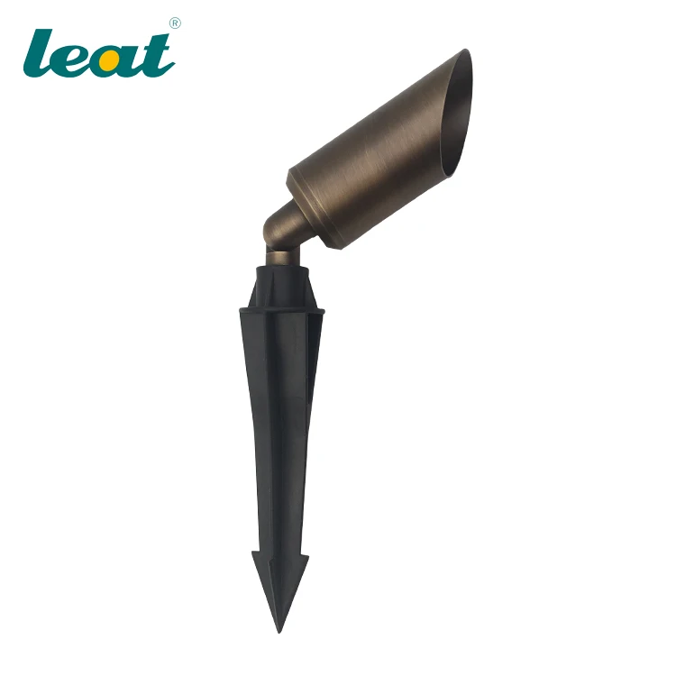 
Bronze brass sloped spike light MR16 led garden path light for outdoor lighting unique from chinese factory 